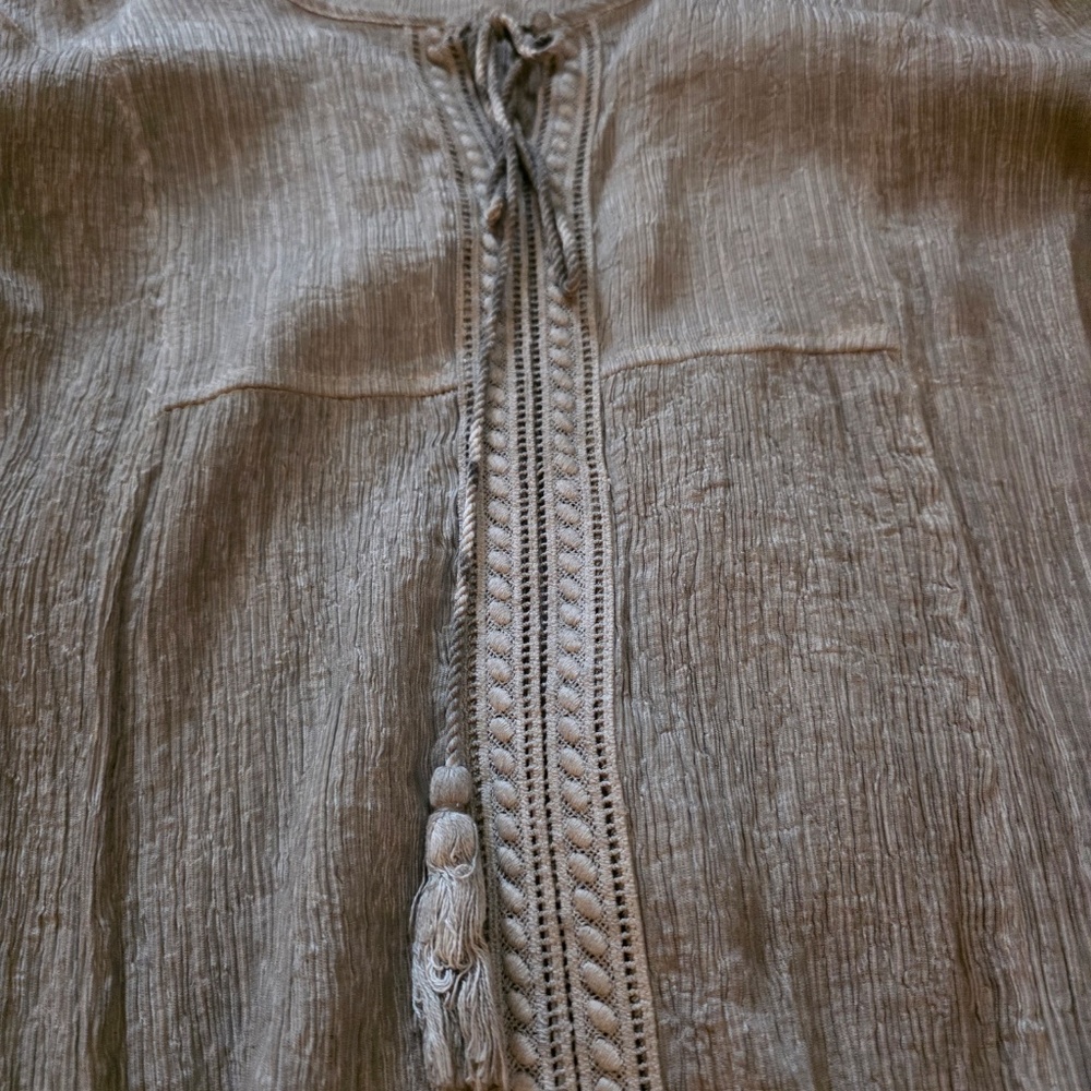 MolloRollo Tunic style top - Beige - M - Picture 2 of 4